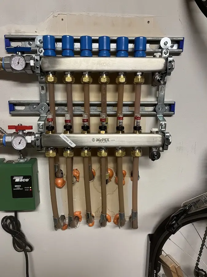 Plumber performing Leak Detection at a residential property in Buckeye